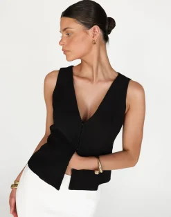 Roisin Top (Black)*CHARCOAL Outlet