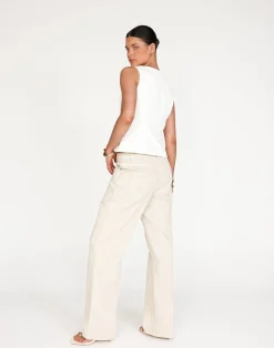 Roisin Top (White)*CHARCOAL Discount