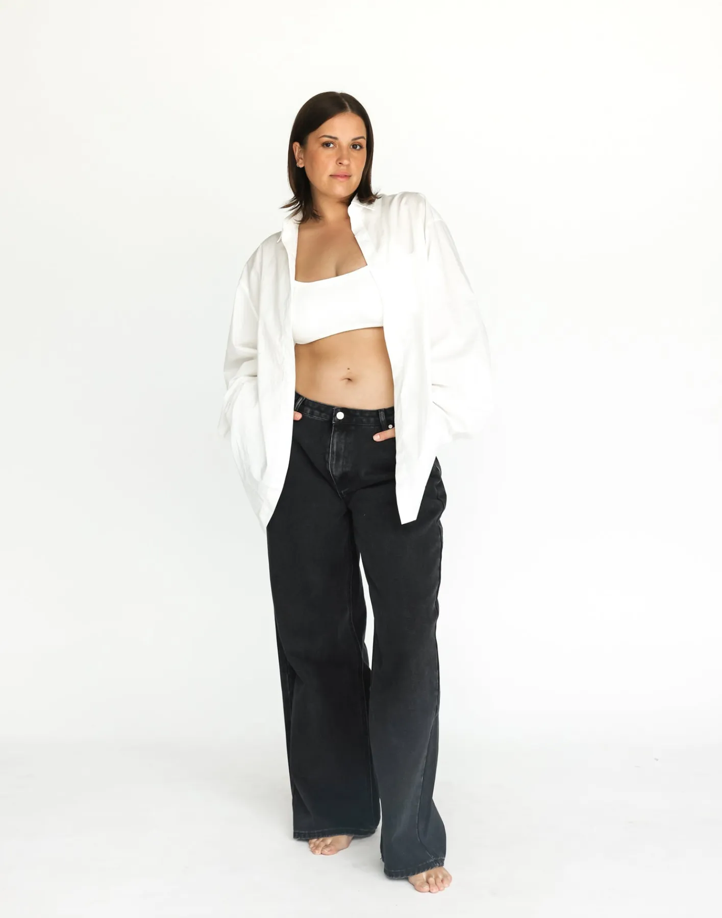 Roman Jeans (Vintage Black)*CHARCOAL Outlet