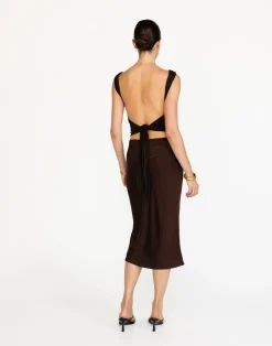 Romina Top (Chocolate)*CHARCOAL Discount