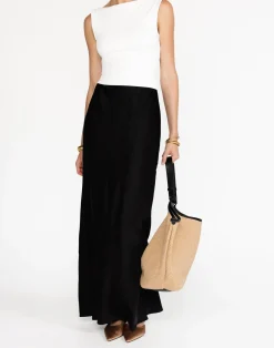 Romina Top (White)*CHARCOAL Clearance