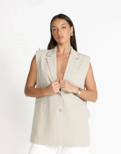 Rory Vest (Beige)*CHARCOAL Best