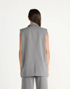 Rory Vest (Grey)*CHARCOAL CLOTHING Discount
