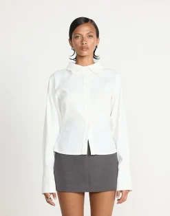 Rosalinda Mini Skirt (Textured Slate)*CHARCOAL CLOTHING Discount