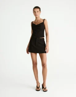 Roshan Top (Black)*CHARCOAL Sale