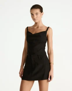 Roshan Top (Black)*CHARCOAL Sale