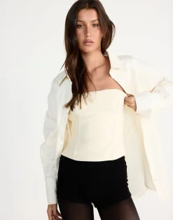 Roxanne Top (Cream)*CHARCOAL CLOTHING Fashion