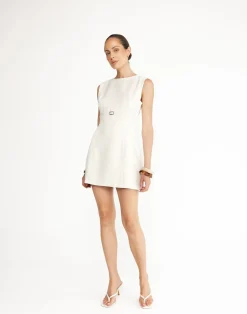 Rukaya Mini Dress (Oat)*CHARCOAL Online