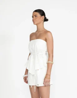 Ryder Top (White)*CHARCOAL Sale