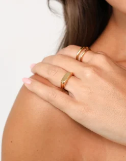 Sabre Ring (Gold)*CHARCOAL New