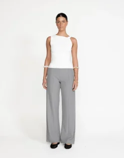 Sahana Top (White)*CHARCOAL Clearance