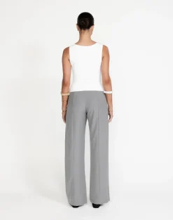 Sahana Top (White)*CHARCOAL Clearance