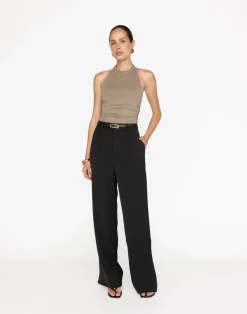 Sailing Away Pants (Black)*CHARCOAL Fashion