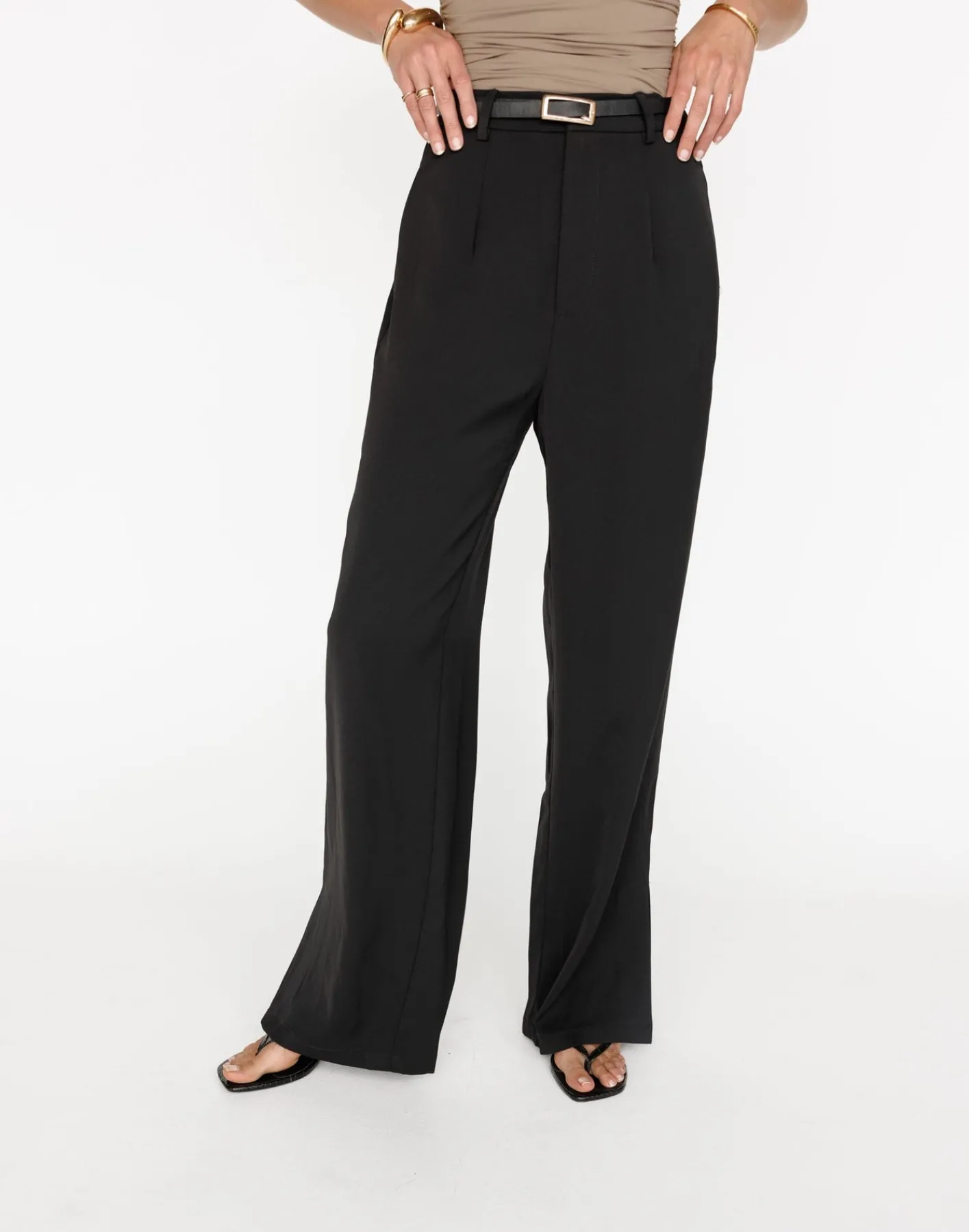 Sailing Away Pants (Black)*CHARCOAL Fashion