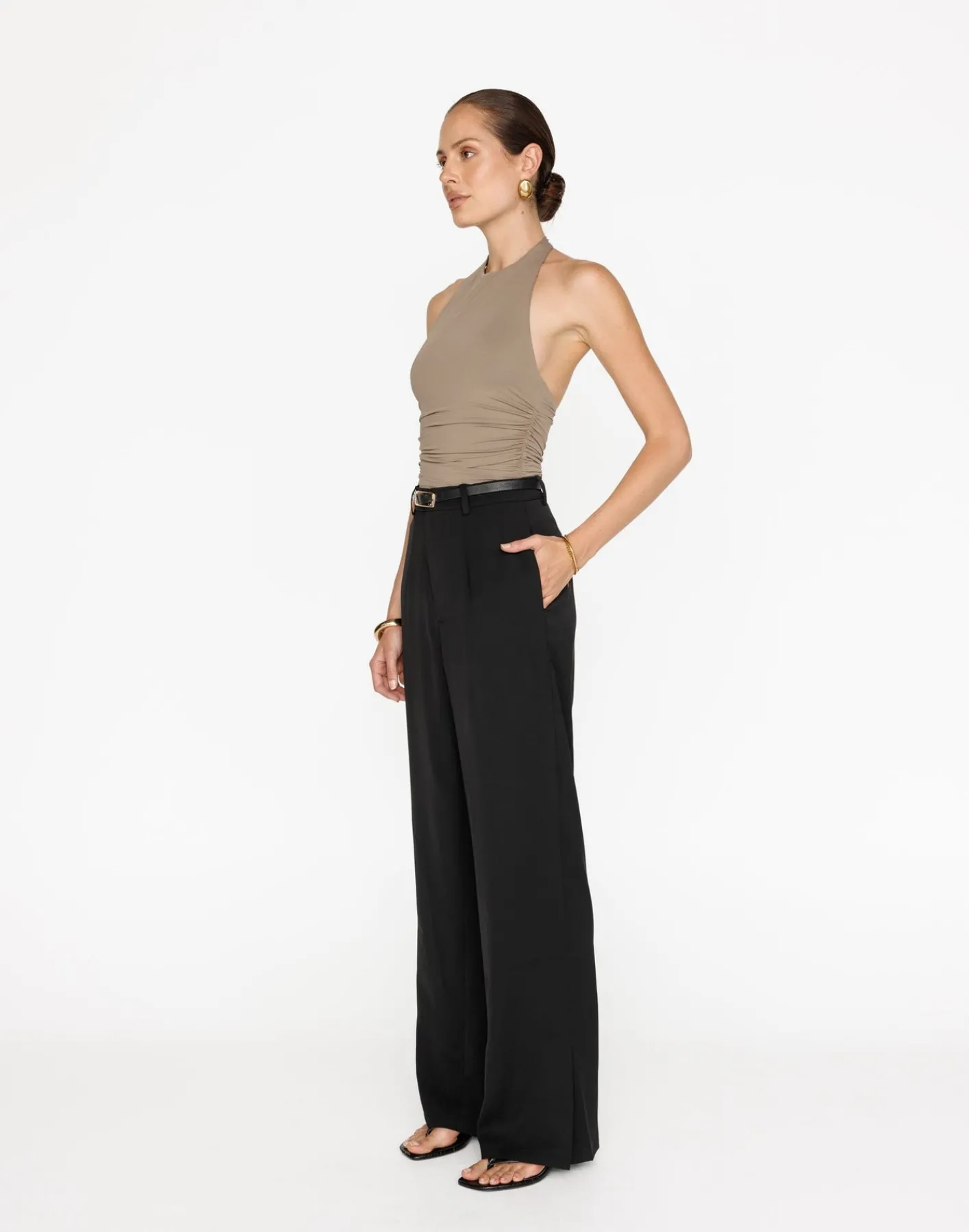 Sailing Away Pants (Black)*CHARCOAL Fashion
