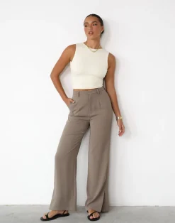 Sailing Away Pants (Mushroom)*CHARCOAL Best