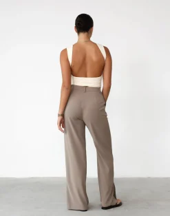 Sailing Away Pants (Mushroom)*CHARCOAL Best