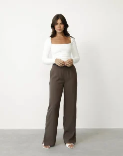 Sailing Away Pants (Oak)*CHARCOAL Best