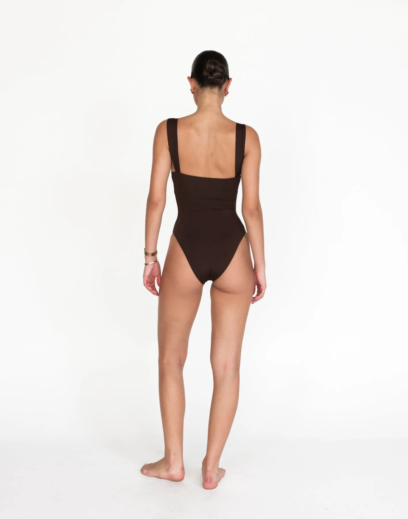 Salma One Piece (Chocolate)*CHARCOAL Outlet