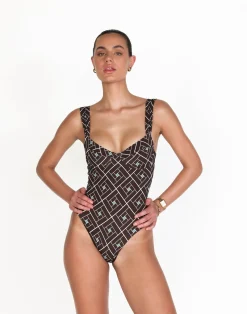Salma One Piece (Marlow)*CHARCOAL Outlet