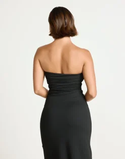 Sarie Maxi Dress (Black)*CHARCOAL Hot