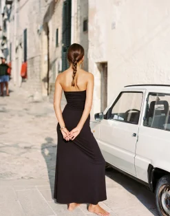 Sarie Maxi Dress (Chocolate)*CHARCOAL Hot