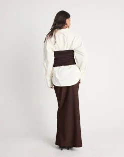 Sarie Top (Chocolate)*CHARCOAL CLOTHING Fashion