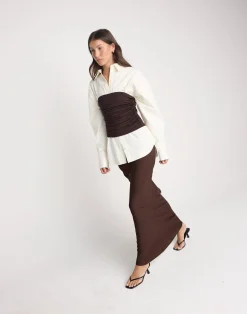 Sarie Top (Chocolate)*CHARCOAL CLOTHING Fashion