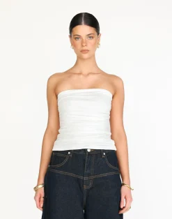 Sarie Top (White)*CHARCOAL Discount