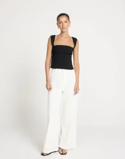Schaffer Top (Black)*CHARCOAL CLOTHING Hot