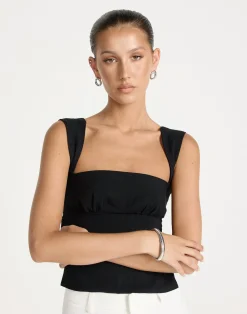 Schaffer Top (Black)*CHARCOAL CLOTHING Hot