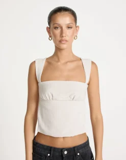Schaffer Top (Latte)*CHARCOAL CLOTHING Discount