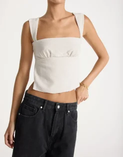 Schaffer Top (Latte)*CHARCOAL CLOTHING Discount