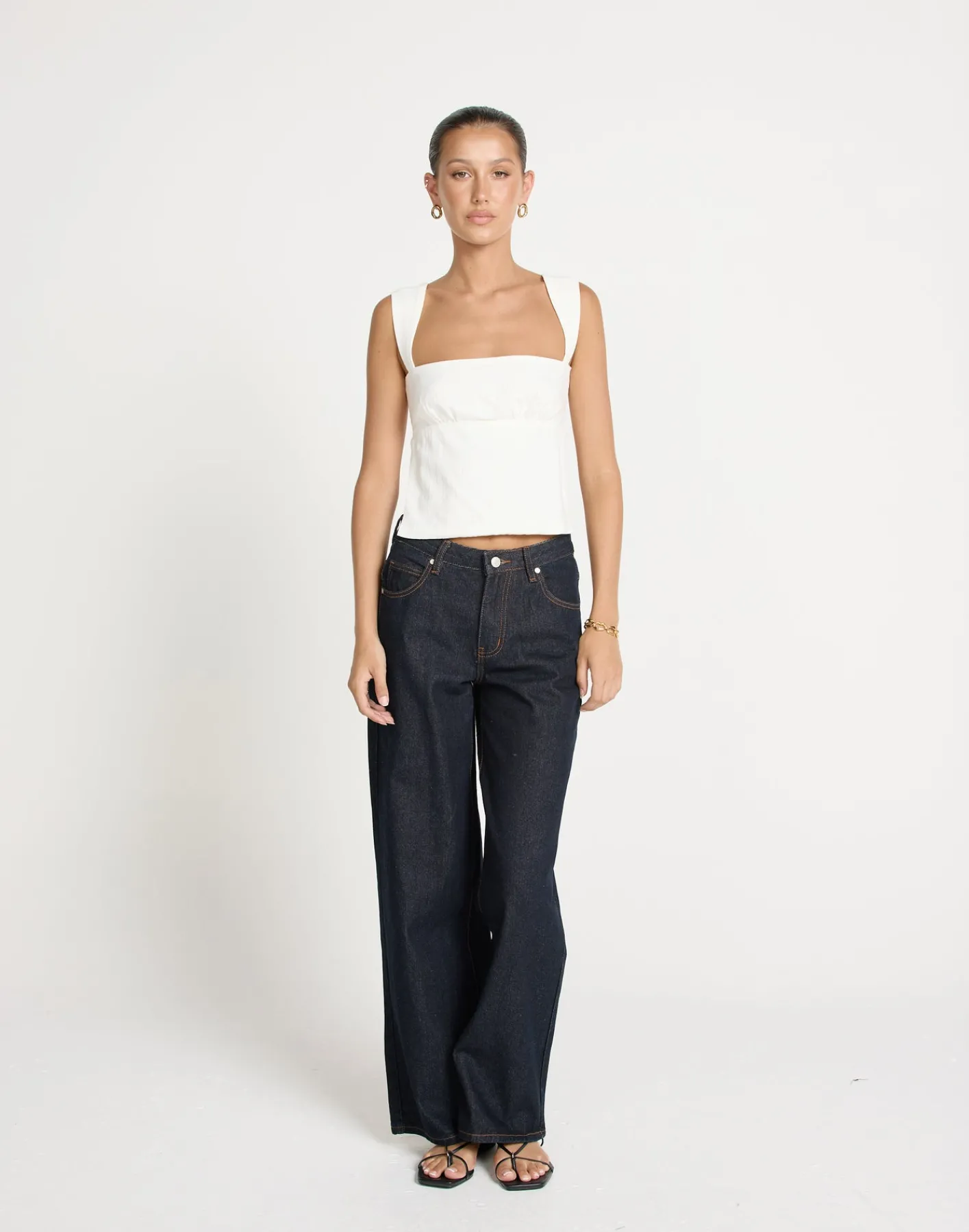 Schaffer Top (White)*CHARCOAL CLOTHING Discount