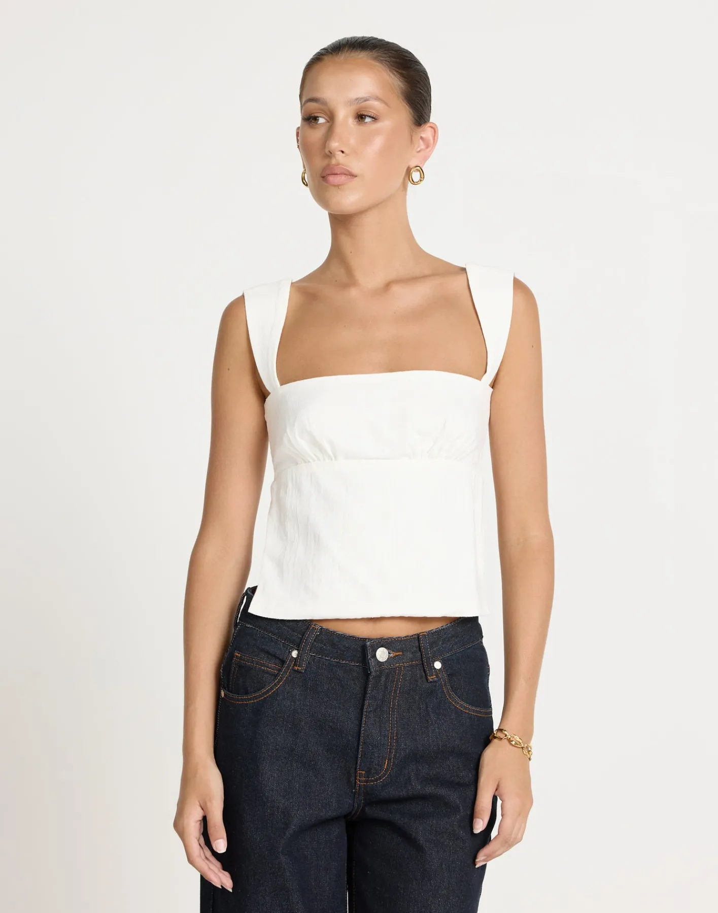 Schaffer Top (White)*CHARCOAL CLOTHING Discount