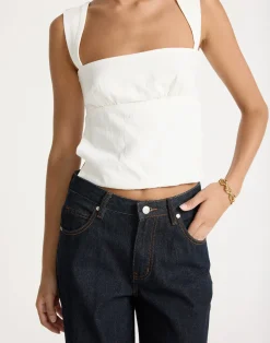 Schaffer Top (White)*CHARCOAL CLOTHING Discount