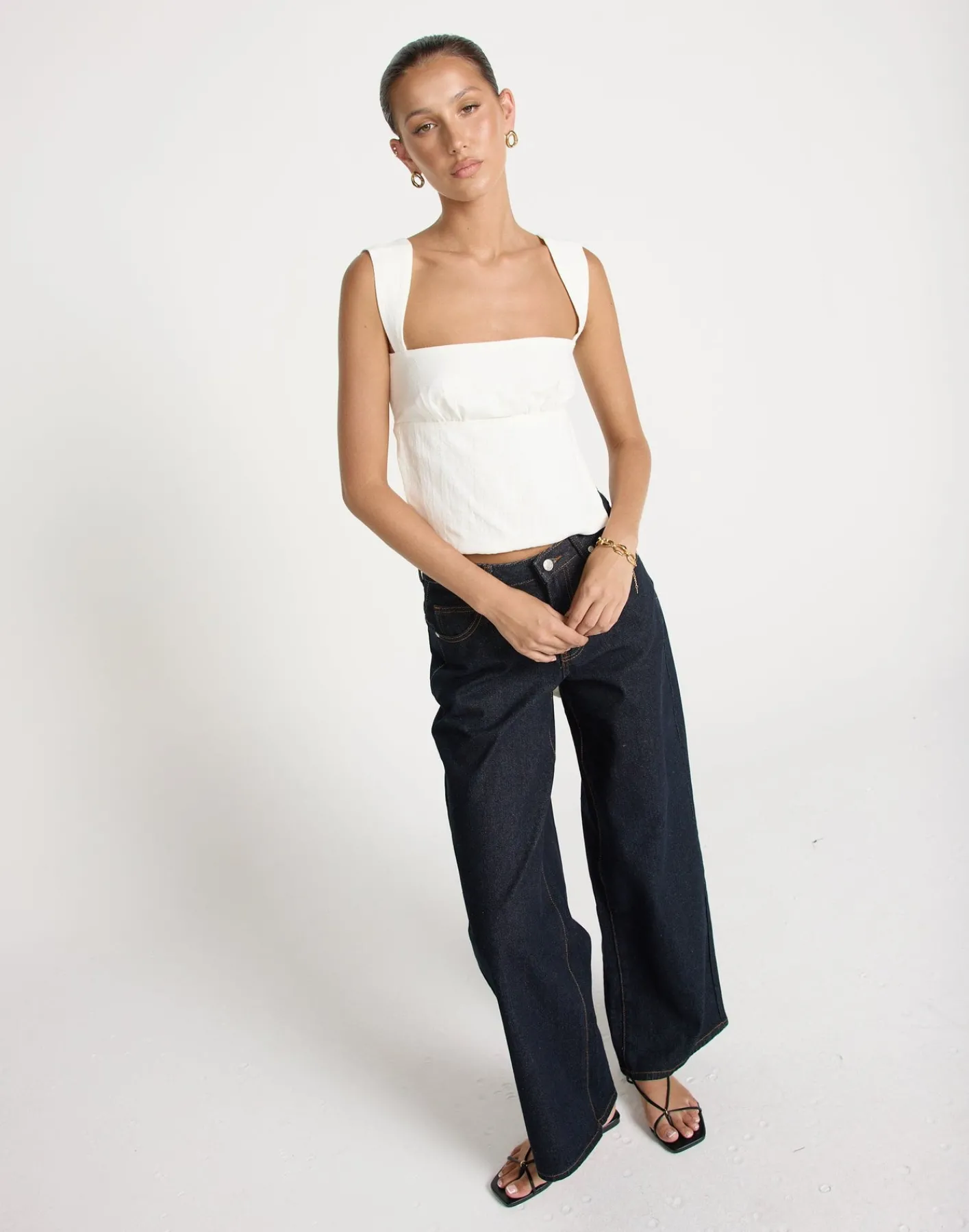 Schaffer Top (White)*CHARCOAL CLOTHING Discount