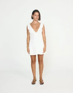 Seascape Mini Dress (White)*CHARCOAL CLOTHING Best