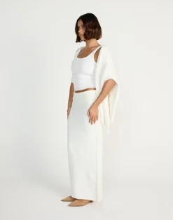Seline Maxi Skirt (Off White)*CHARCOAL CLOTHING Online