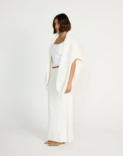 Seline Maxi Skirt (Off White)*CHARCOAL CLOTHING Online