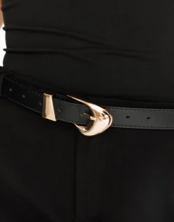 Shae Belt (Black)*CHARCOAL New