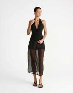 Shai Top (Black)*CHARCOAL New