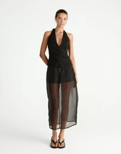 Shai Top (Black)*CHARCOAL New