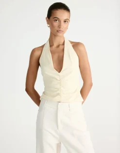Shai Top (Butter)*CHARCOAL Hot