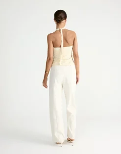 Shai Top (Butter)*CHARCOAL Hot
