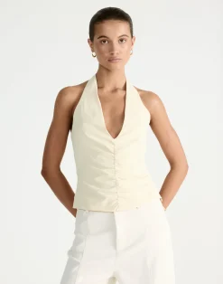 Shai Top (Butter)*CHARCOAL Hot