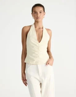 Shai Top (Butter)*CHARCOAL Hot