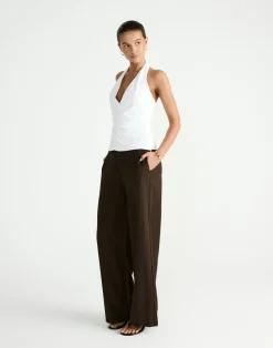 Shai Top (Off White)*CHARCOAL Hot