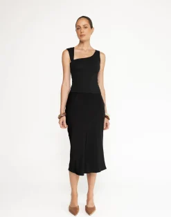 Sharona Top (Black)*CHARCOAL Discount