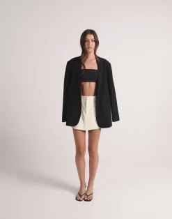 Sherin Mini Skirt (Cream)*CHARCOAL CLOTHING New